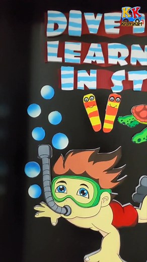 Class door theme life in the ocean Check out our 3rd class door: It's a mesmerizing 'Under the Sea' adventure! 🌊🤿 Sea creatures in a riot of colours look absolutely stunning, and the diver's reaction to the vibrant life below is priceless. Interested in this for your classroom door? DM us! #UnderTheSea #ColorfulCreatures #OceanWonders #ClassroomDecor #DiveIn