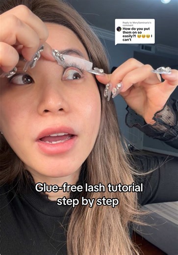 Step-by-Step Guide to Applying Glue-Free Lashes