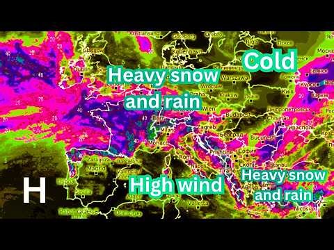 Pattern shift to bring major storms to Central & Eastern Europe until late February & cold.