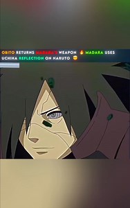 Madara uses Uchiha Reflection on Naruto | Naruto Anime Reels