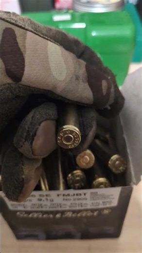 Ammunition Review 6.5x55 S&B FMJ Training ammo