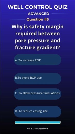 Well Control Quiz Q5 (Advanced) | Test Your Knowledge