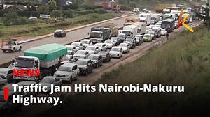 75K views · 3.5K reactions | Traffic Jam Hits Nairobi-Nakuru Highway. | K24 TV | Facebook