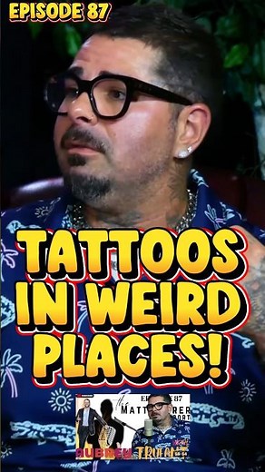 Weird Tattoos in Weird Places #tattooart #tattooartist #tattoostory #sanangelo #podcast #godsplan