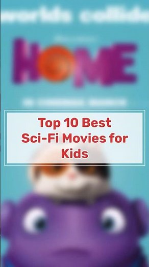 Top 10 Best Sci-Fi Movies for Kids #top #shortvideo #kids #animation #best #movies