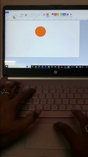 how to make snake in Microsoft paint in 60 seconds? #shorts