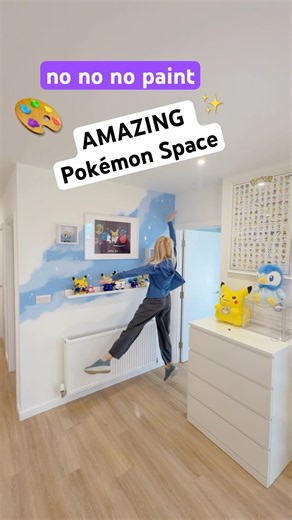 How to Paint a “Galaxy Wall” ✨ DON’T PAINT ALL OF IT 🤯