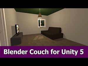 Blender to Unity: Couch Modelling