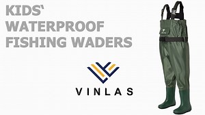Watch Vinlas Fishing Chest Waders for Toddlers and Kids on Amazon Live