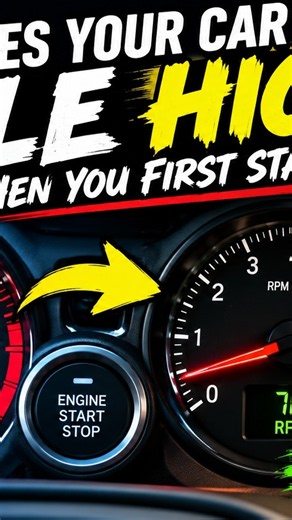 Why Does Your Car Idle HIGH When You First Start It? 🚗💨