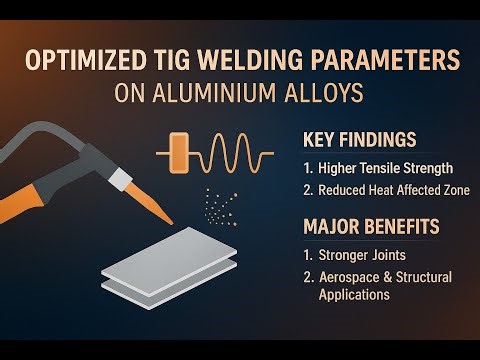 Unlocking TIG Welding Excellence: Optimized Parameters for Stronger Aluminium Joints