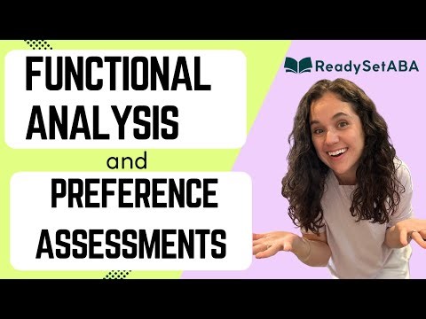 BCBA EXAM PREP SERIES: Functional Analysis & Preference Assessment