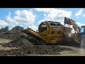 Product Spotlight: 612T Trommel Dirt Screener from Screen Machine