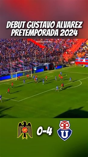 OPTIMISMO Y FE on Instagram: "Como le fue a Gustavo Álvarez en su debut en la U? 🤔 Un 20 de enero de 2024 Gustavo Álvarez debutaría en la banca de Universidad de Chile con una contundente victoria 4x0 con goles de Enzo Fernández (10'), Leandro Fernández (35'), Nicolás Guerra (40') y Maximiliano Guerrero (48'). Alineación: Cristopher Toselli; Juan Pablo Gómez, Matías Zaldivia, David Retamal, Marcelo Morales; Emmanuel Ojeda, Israel Poblete, Enzo Fernández, Ignacio Vásquez; Leandro Fernández y Cri
