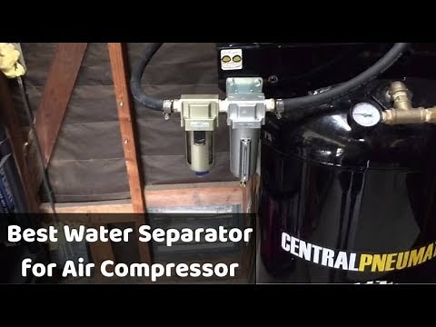 Best Water Separator for Air Compressor - Moisture Trap Only for You