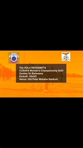 MATCHDAY Zambia Vs Botswana 19 February 2026 15h00 Old Peter Mokaba Stadium LIVE ON: COSAFA Youtube, FIFA and SABC Sport | Football Association of Zambia (FAZ)