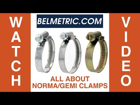 All About Norma/GEMI Clamps with Belmetric.com