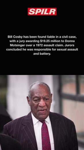 Bill Cosby Hit With $19M Verdict 😳⚖️ #shorts