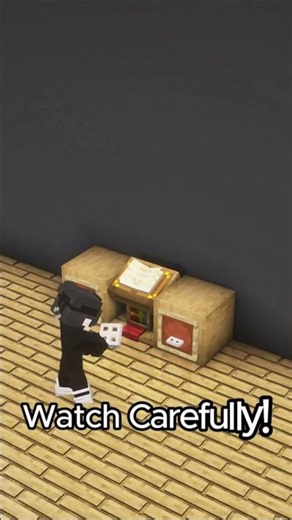 Minecraft Reading Desk Tutorial 📖✨#minecraft #minecraftbuilding #minecrafttutorial #shorts