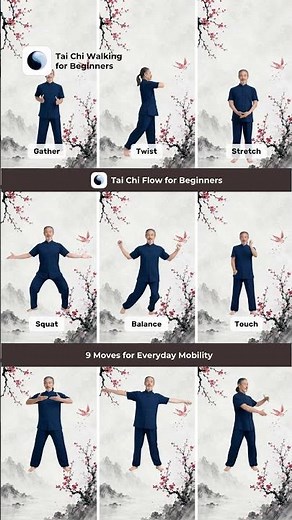 9 Tai Chi Moves for Everyday Mobility 👉🏻