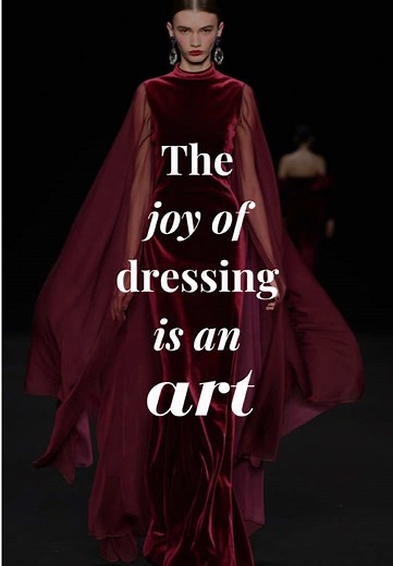 The joy of dressing is an art-John Galliano. #fashion #moda #diseño #trending #trendingreels #gossipgirl #girl #shoes #glamour #tiktoktrend
