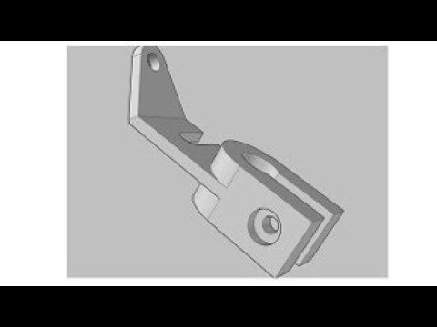 SolidWorks | Lesson 5 exercise for Extruded Boss (part 1)