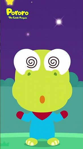Twinkle Twinkle Star Song✨ #pororo #shorts #kidssong