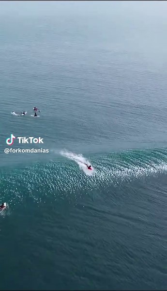 Surfing at Sorake Beach, Nias, Indonesia