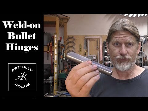 Weld On Bullet Hinges and the YesWelder The Agressor welding helmet