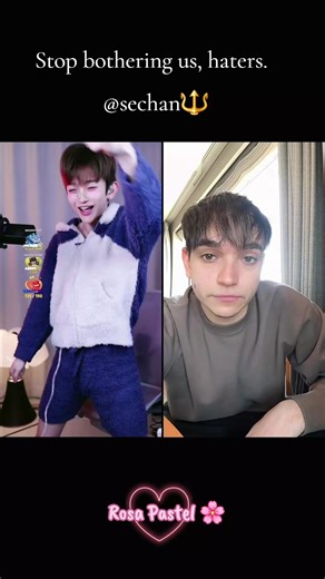 Stop bothering us, haters. #fypシ゚viral🖤tiktok #sechankim🔱 #coreadelsur🇰🇷 #livehighlights #tiktoklive