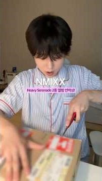 뭔가 이상한 엔믹스 Heavy Serenade 앨범 언박싱!