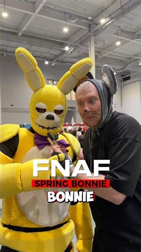 КомикКон 2025 — вот это уровень косплея Spring Bonnie 🔥💀✨ #cosplayinterview #cosplay #fnaf #anime