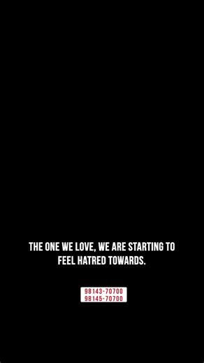 Love-Hate Relationship : The Pain of Unaccepted Help It’s one of the most painful experiences — you love someone deeply and want to help them, but instead of gratitude, you face rejection, anger, or even hatred. This love-hate relationship often develops when the person you care for is not ready or willing to accept your help. The more you try to “fix” their situation, the more they may feel controlled, judged, or pressured — leading them to push you away. #lovehate #relationships #boundaries #t
