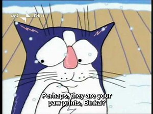 Binka on a Snowy Day with English Subtitles