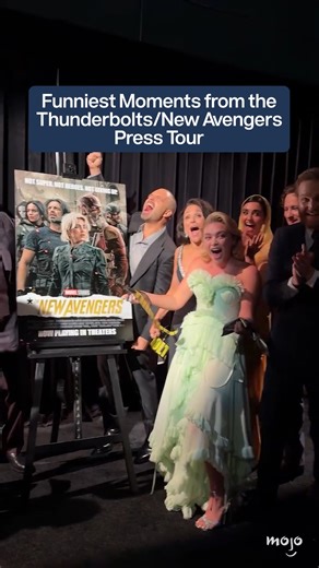 The Funniest Moments from the T̶h̶u̶n̶d̶e̶r̶b̶o̶l̶t̶s̶ New Avengers Press Tour! | WatchMojo