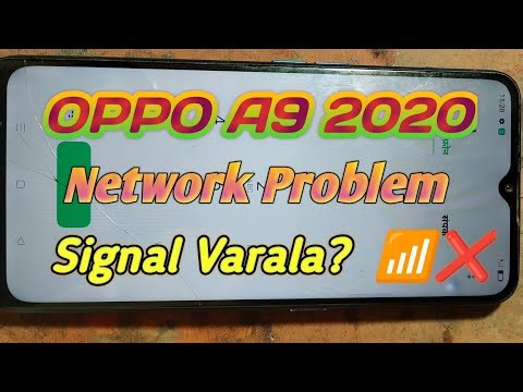 Oppo A9 2020 Network Problem Full Check | No Network | Signal Problem Solution☑️📶