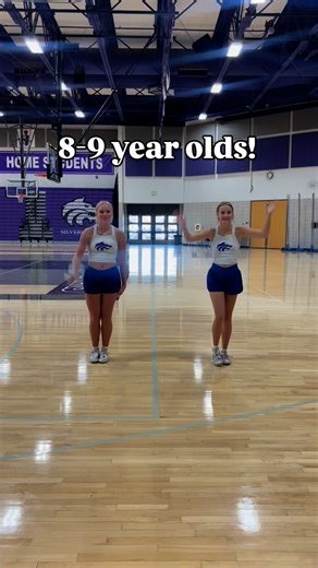 Riverton Cheer & Stunt on Instagram: "8-9 year olds mini cheer dance!"