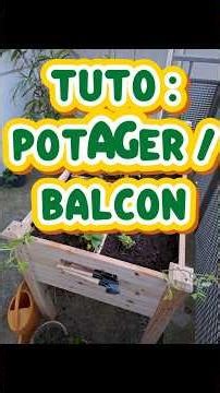 Un balcon en permaculture, oui c'est possible. Tuto potager sur balcon. #balconygarden #balcony