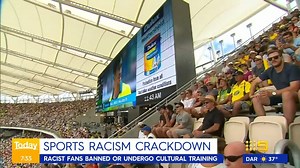 In a major crackdown on racist fans, the country's largest sporting bodies will implement a "zero tolerance" policy, banning spectators doing the wrong thing. #9News | Nightly at 6pm | 9 News