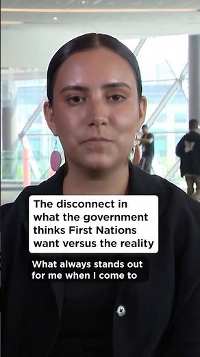 The disconnect in what the government thinks First Nations want versus the reality