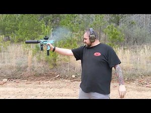 PJ shooting the Tiffany Blue M11/380