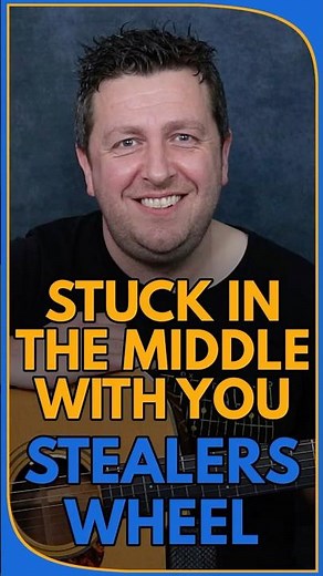 Stuck In The Middle With You - Guitar Tutorial - Stealers Wheel - Drue James