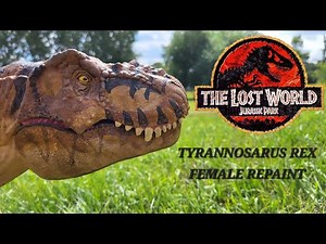 The Lost World: Jurassic Park Female Tyrannosaurus Rex Repaint