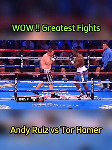 1.7M views · 14K reactions | Andy Ruiz vs Tor Hamer #boxing #boxing壘 #fouryou #fypp | Iron Man Boxing - The Best Ever | Facebook
