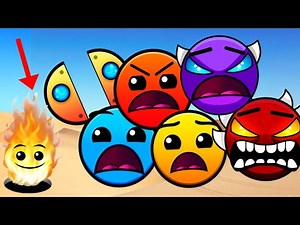 Pizza Tower Scream But Its Fire In The Hole | Geometry Dash