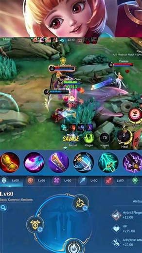 ✅ ANGELA BEST BUILD [2026] ANGELA SAVAGE! High Damage Build 🌸