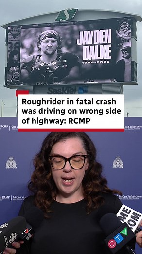 Jayden Dalke wrong-way crash Saskatchewan: RCMP report