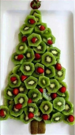 "Christmas Tree DIY Using Fruits | Easy Fruit Decoration Ideas at Home"