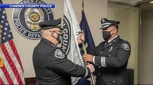 The Camden Police Department swears in 1st Latino police chief in city's history