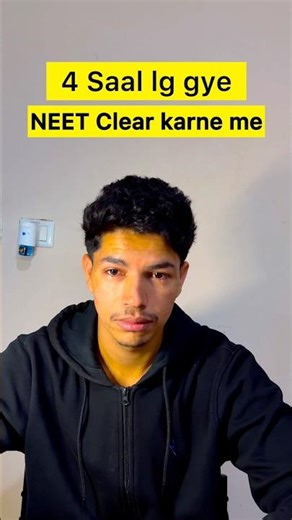 | 4 Saal Badh NEET Clear hua 😓😓!! Reality check 😡#neet #neetaspirents #neet2026
